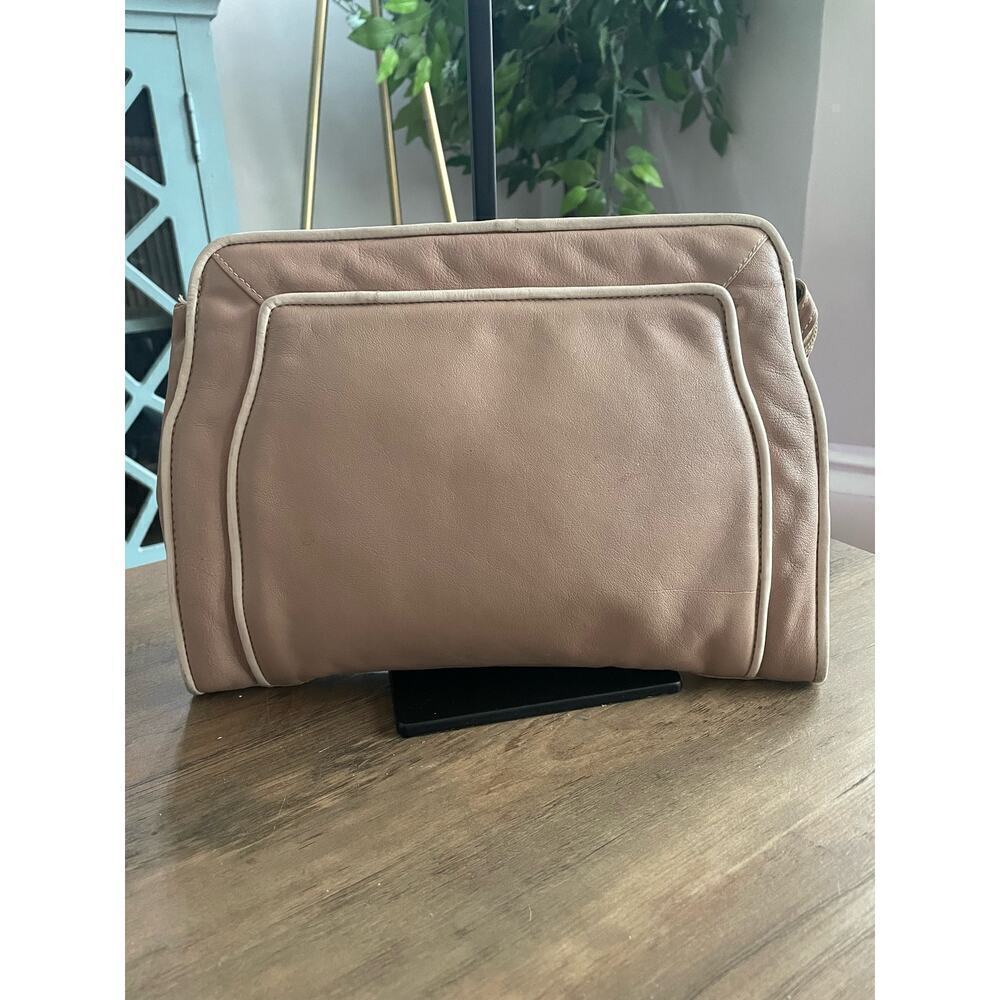 6/$25 Vintage Genuine Leather Made in Uruguay Clutch
